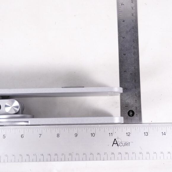 Omoton 360 Rotating Laptop Stand Riser Ergonomic Foldable Computer Desk Holder - Picture 10 of 11